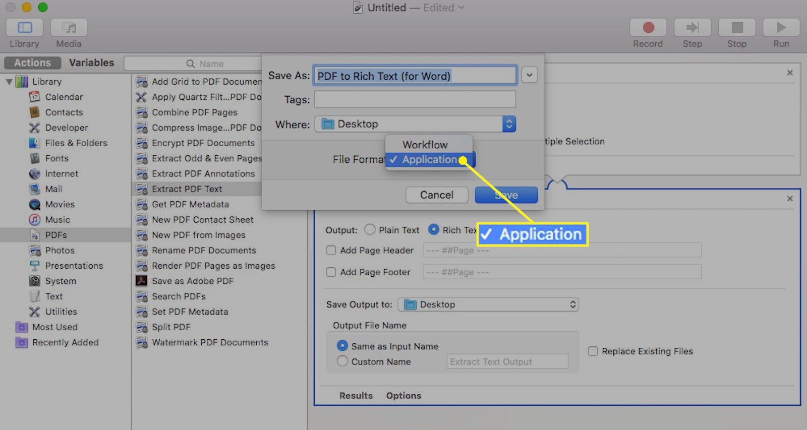 convert pdf to word on a mac for free